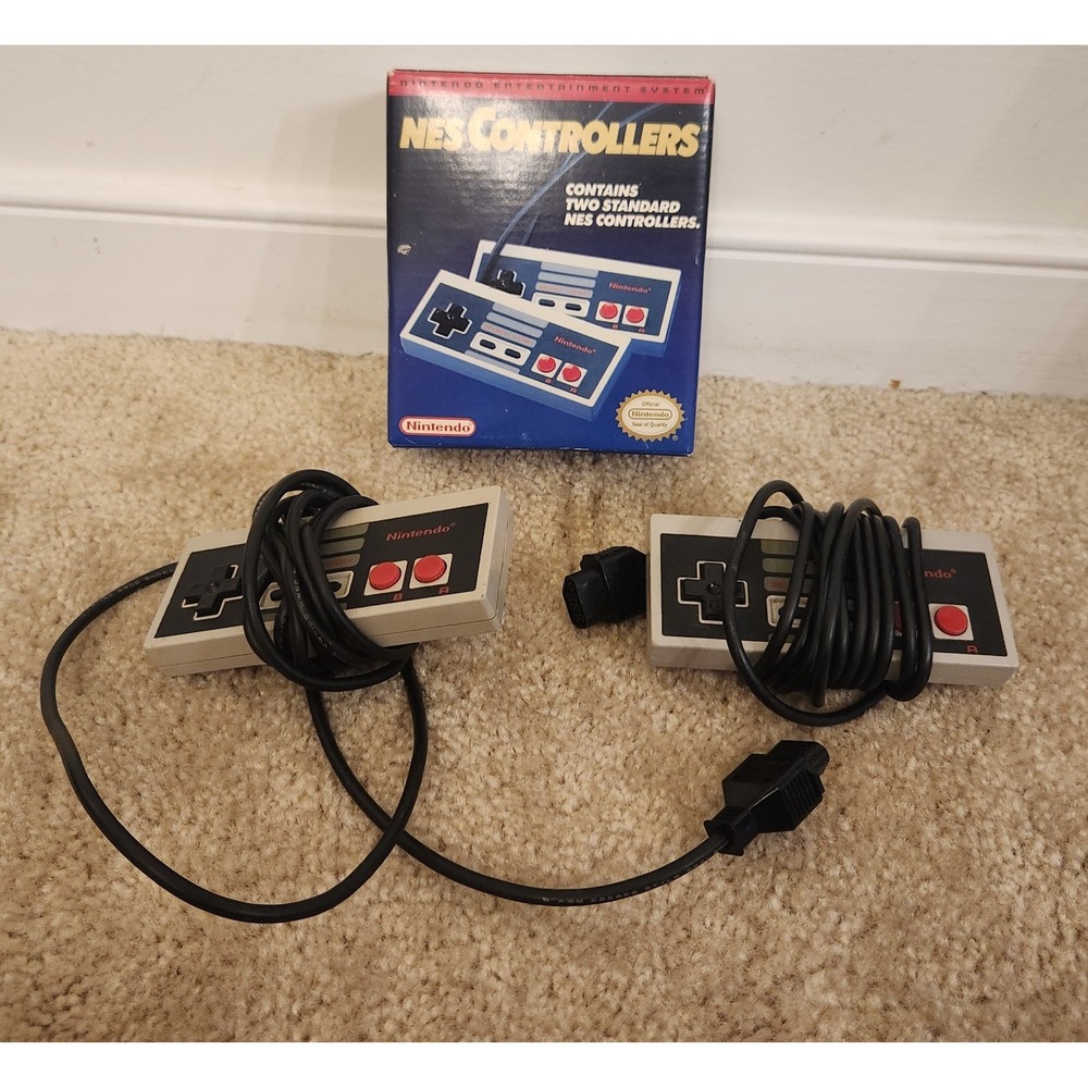 Nintendo Entertainment System NES Controllers 2-Pack